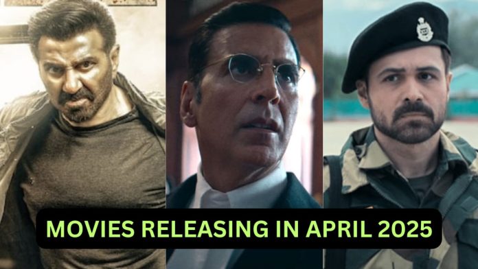 Bollywood Movies releasing in April 2025